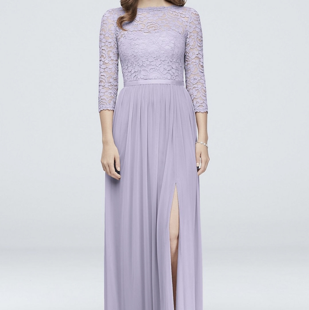David's bridal lace dress Iris